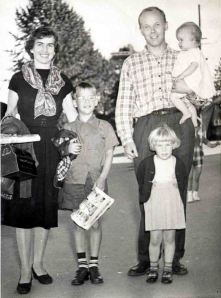 Anne, Ray and 3 of the 4 children